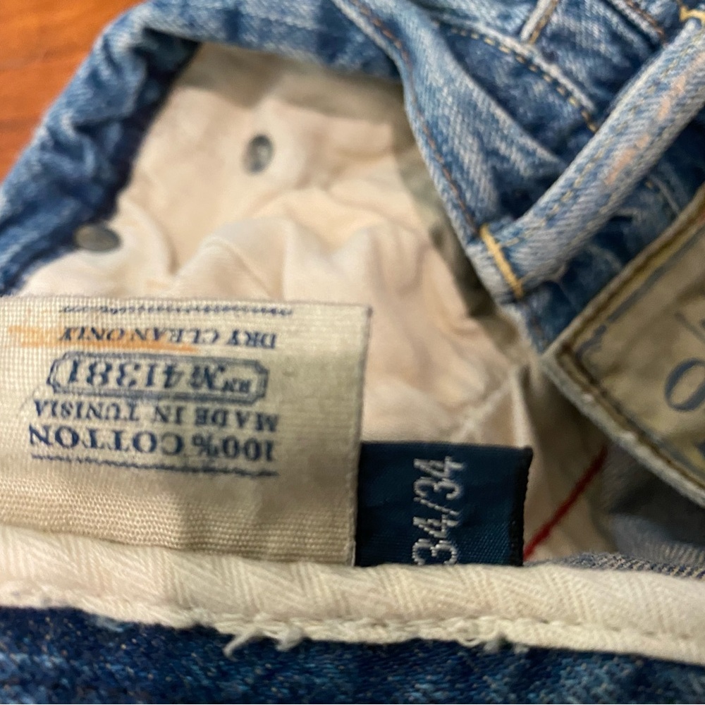 RALPH LAUREN PATCHWORK JEANS - Picture 12 of 12